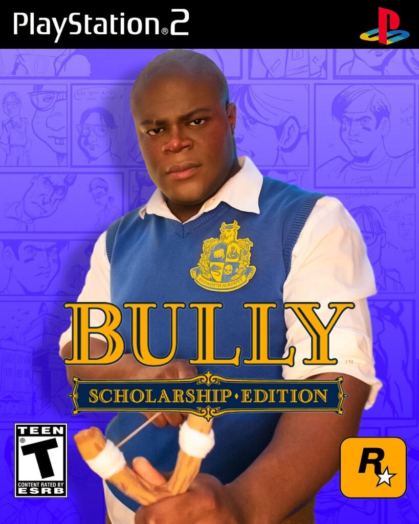 Its Mickey as Jimmy Hopkins from Bully videogame