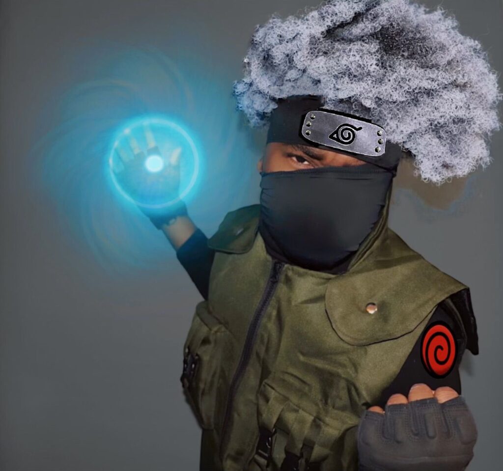 KShaw TV as Kakashi Hatake from Naruto